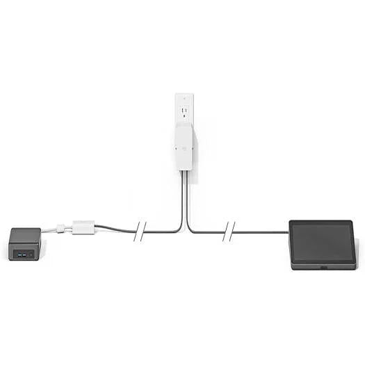 Logitech Cat5e Video Conferencing Accessory Kit, USB 2.0 Port, Compatible with Logitech Tap,100-240V Auto Switching Power Supply, Gray - White | 952-000019 - eBuy UAE