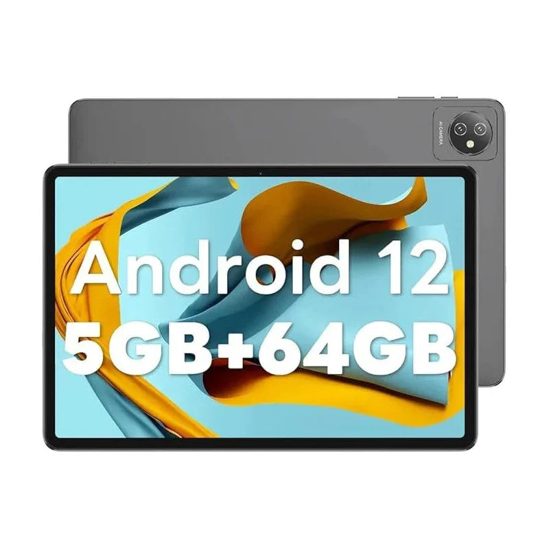 10 Inch Tablets, Blackview Tab7 WIFI Android 12 Tablet(2023), 5GB + 64GB/TF 1TB, 6580mAh Battery, 1280×800 HD+ IPS TouchScreen, Type C/5MP/Wi-Fi/Bluetooth-Gre - eBuy UAE