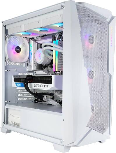 ICE Z Gaming PC - AMD Ryzen 7 9800X3D 8 Cores 16 Threads, NVIDIA RTX 5070 12GB, 32GB DDR5 RAM 6000MHz, 1TB SSD Gen 4, 750W 80 PLUS PSU, 360mm Liquid Cool - eBuy UAE