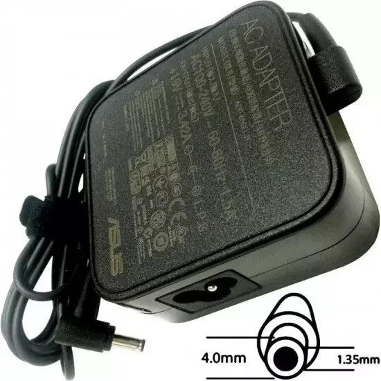 ASUS ORIGI. ADAPTER 65W19V (WM) BK 4PHI WITH PLUG (B0A001-00046500_) - eBuy UAE