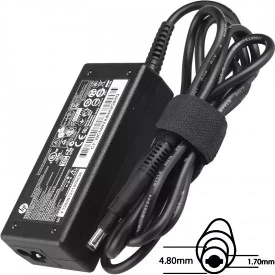 POWER ADAPTER 65W, 19.5V 4.8X1.7 LONG, ORIGINAL HP - eBuy UAE