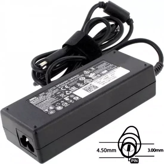 POWER ADAPTER 90W, 19.5V 4.5X3.0MM, ORIGINAL DELL - eBuy UAE