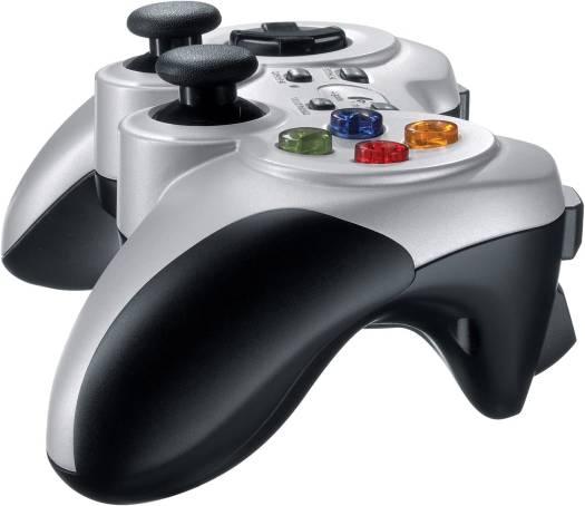 Logitech G F710 Wireless Gamepad, 2.4 Ghz Wireless With Usb Nano-Receiver, Controller Dual Vibration Feedback, 4 Switch D-Pad, Pc/Steam/Windows/Androidtv - Grey/Blue - eBuy UAE