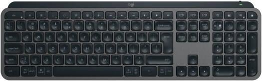 Logitech MX Keys S Advanced Wireless Illuminated Keyboard, Bluetooth Low Energy Tehcnology or Logi Bolt USB Receiver, English (UK) Layout, 1500mAh Battery, Graphite - eBuy UAE