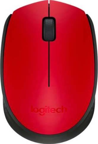 Logitech® M171 Wireless Mouse, Smooth Optical Tracking, Ambidextrous Design, Red | 910-004641 - eBuy UAE