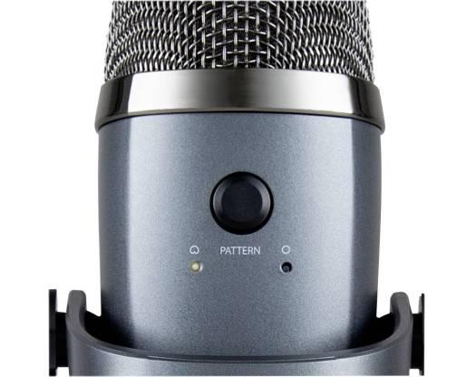 Logitech Blue Yeti Nano USB Microphone, 20Hz - 20kHz Frequency Response, 24 Bit Rate, 120dB Max SPL, USB 3.5 mm Connector Type, Shadow Gray | 988-000205 - eBuy UAE