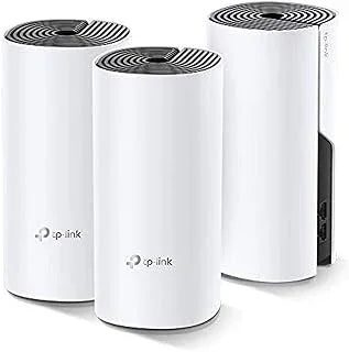 TP-Link Deco M4 Gigabit Advanced Whole Home Mesh Wi-Fi System, White, AC1200, Set of 3 - eBuy UAE