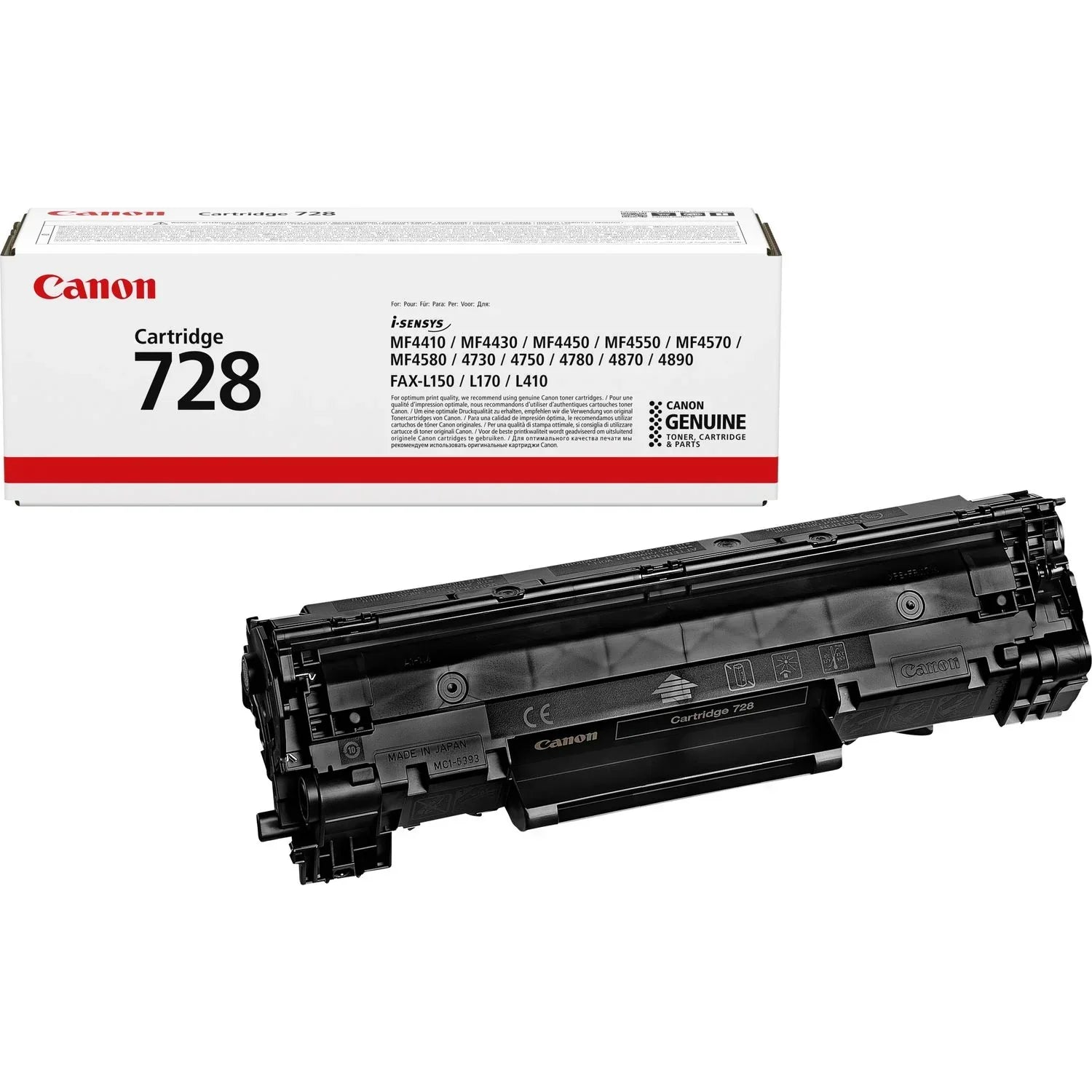 Canon 728 Toner Cartridge for MF4410 4430 4580 and MF4890 Printers - eBuy UAE