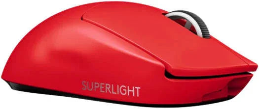 Logitech G Pro X Superlight Wireless Mouse, 2.4 GHz Connectivity, 40G Acceleration, 25600DPI Hero Optical Sensor, Up To 70 Hour Battery Life, 5 Buttons, Windows and Mac Compatible, Red | 910-006785 - eBuy UAE