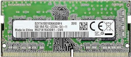 Samsung 8GB DDR4 3200MHz SODIMM PC4-25600 CL22 1Rx8 1.2V 260-Pin SO-DIMM Laptop Notebook RAM Memory Module M471A1K43DB1-CWE - eBuy UAE