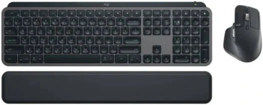 Logitech Master Series MX Keys S Combo, MX Master 3S, MX Keys S & MX Palm Rest, Backlit keyboard, Precision Typing, For Comfort And Stability, 8K DPI Mouse | MX Keys S Combo - eBuy UAE