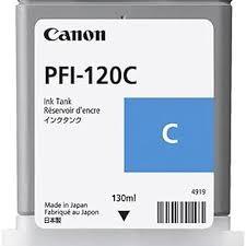 Canon PFI-120C 2886C001AA Standard Yield Ink Cartridge - Cyan - eBuy UAE