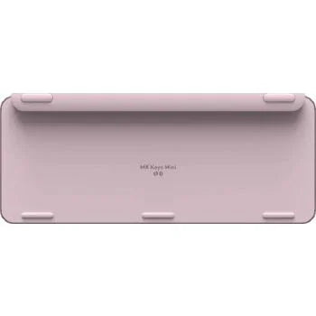 Logitech MX Keys Mini Minimalist Wireless Illuminated Keyboard, Bluetooth / USB-C Connector, 10m Range, US International Qwerty, Rose Pink | 920-010500 - eBuy UAE