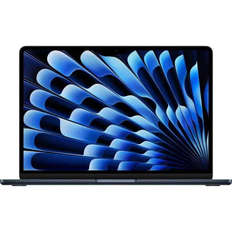Apple Macbook Air 15 inch, M3 chip with 8-core CPU and 10-core GPU, 16GB RAM, 512 GB SSD, Midnight, English MXD43 1 Year Warranty - eBuy UAE