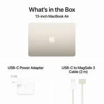 Apple MacBook Air 13.6 inch M2, 16GB, 256GB SSD, 8Core Chip, 8Core GPU, Silver, MC7V4 English Keyboard 1 Year Warranty - eBuy UAE