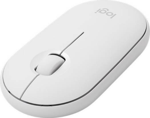 Logitech Pebble M350 Bluetooth Wireless Mouse, 2.4 GHz With USB Mini-Receiver, 1000 DPI Resolution, With Quiet Click, For Laptop / Notebook / PC / Mac, White | 910-005716 - eBuy UAE
