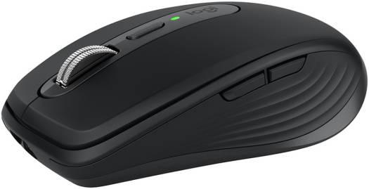 Logitech MX Anywhere 3 Wireless Mouse, 2.4GHz & Bluetooth, 4000 dpi Darkfield Sensor, MagSpeed Scroll Wheel, Unifying Receiver, 70-Day Battery Life, Multi-Platform Compatible, Graphite | 910-005988 - eBuy UAE