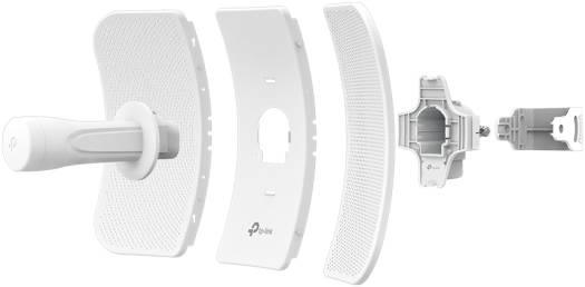 TP-Link AC867 23 dBi Outdoor CPE Antenna, 5GHz Wireless Data Rate, 10/100/1000 Mbps Shielded Ethernet, Up to 867Mbps Wireless Speed, White | CPE710 - eBuy UAE