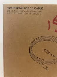 LOGITECH STRONG USB CABLE 10M USB A TO USB C 939-001799 Extended Length Super Speed, 10 Gbps Data Rate, Works with Self-Powered Devices - eBuy UAE