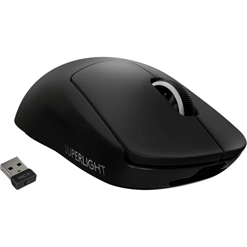 Logitech G Pro X Superlight Wireless Gaming Mouse, Ultra-Lightweight, HERO 25K Sensor, 25,600 DPI, 5 Programmable Buttons, Long Battery Life, Compatible With PC/Mac, Black - eBuy UAE