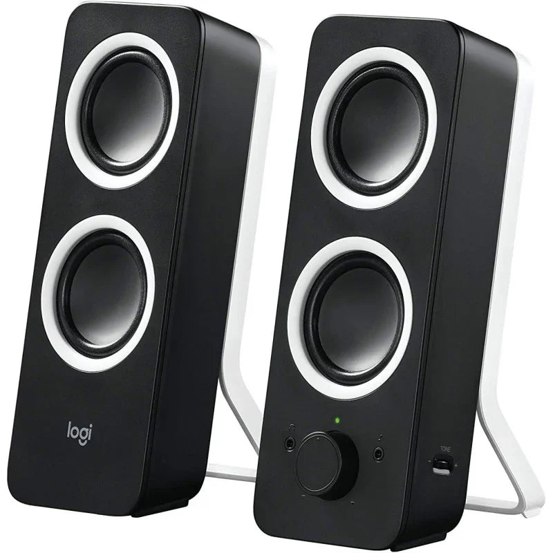 Logitech Logitech Multimedia Speakers Z200 With Stereo Sound For Multiple Devices - Black - eBuy UAE