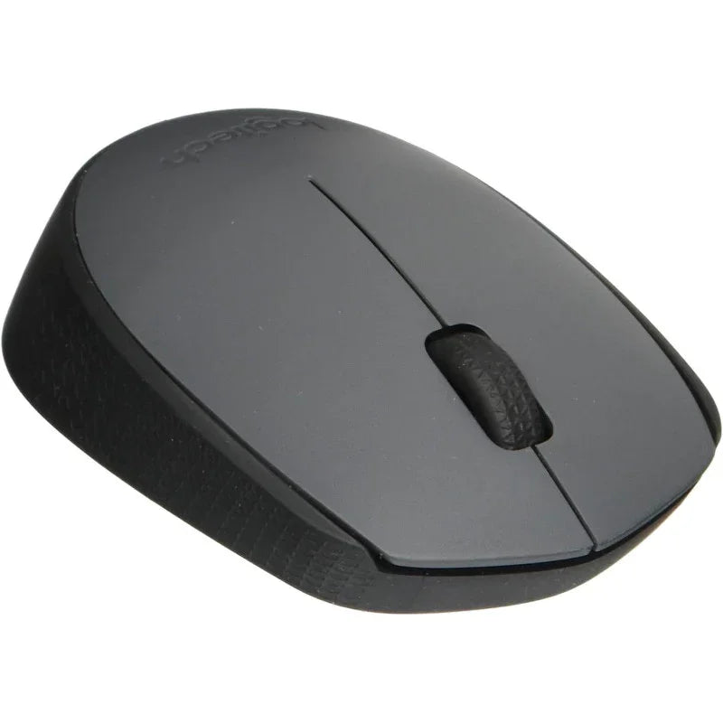 Logitech M171 Wireless Mouse For Windows, Mac And Chrome; 2.4 Ghz Wireless Connectivity, Plug-And-Play Connection, 12-Month Battery Life; Comfortable And Mobile; Grey, Silver, 910-004425, M170 - eBuy UAE