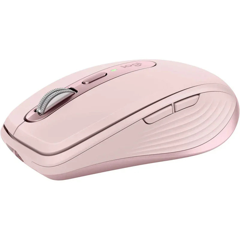 Logitech Mx Anywhere 3 Compact Wireless Performance MoUSe, Any Surface, Portable, 4000Dpi, CUStomizable Buttons, USb-C, Bluetooth, Apple Mac, Ipad, Windows Pc, Linux, Chrome - Rose - eBuy UAE