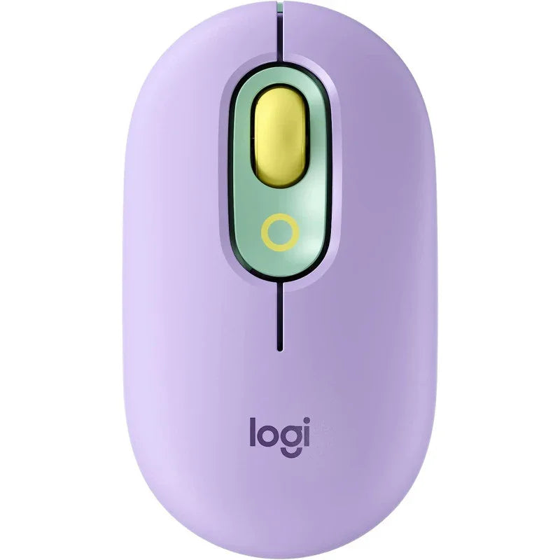 Logitech Pop Mouse, Wireless Mouse With Customizable Emojis, Silenttouch Technology, Precision/Speed Scroll, Compact Design, Bluetooth, Multi Device, Os Compatible Daydream, 910-006547 - eBuy UAE