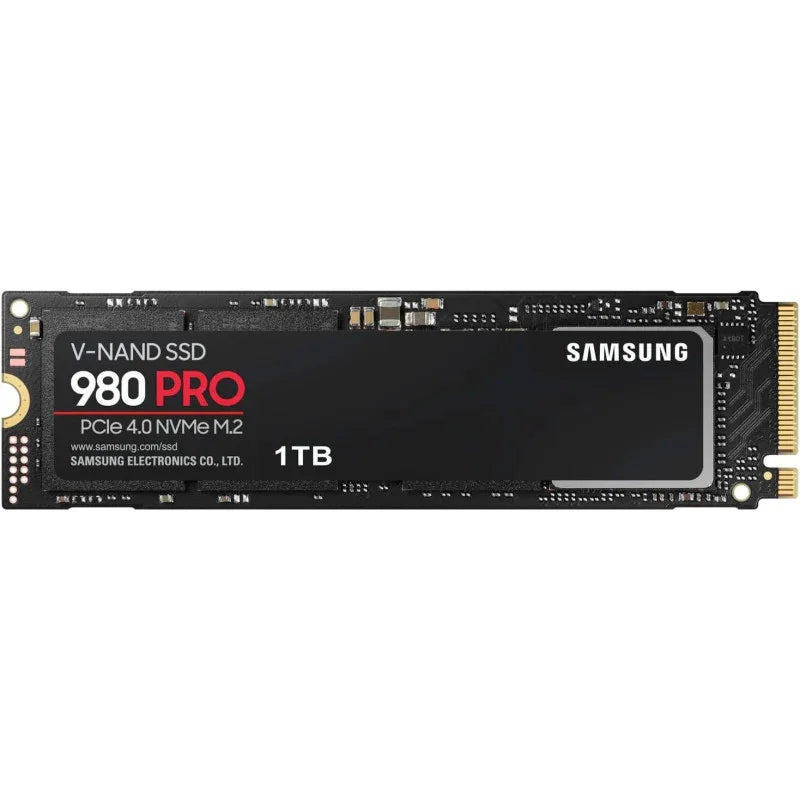 SAMSUNG 980 PRO 1TB PCIe 4.0 NVME M.2 SSD MZ V8P1T0BW, Black - eBuy UAE