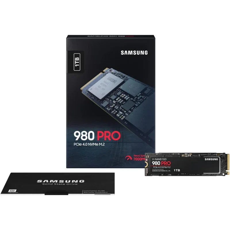 SAMSUNG 980 PRO 1TB PCIe 4.0 NVME M.2 SSD MZ V8P1T0BW, Black - eBuy UAE