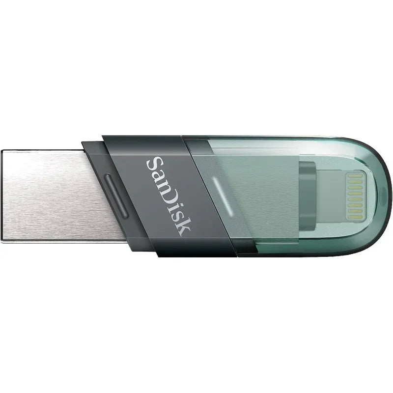 Sandisk 64Gb Ixpand Flash Drive Flip Usb 3.1 Gen 1 For Iphone/Ipad, Black, Sdix90N 064G Gn6Nn - eBuy UAE