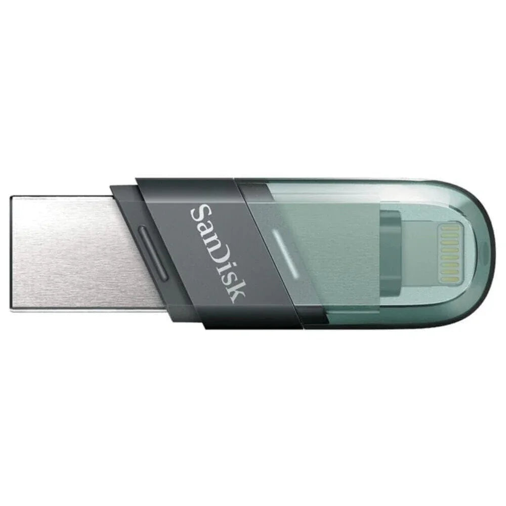 Sandisk 128GB Ixpand Flash Drive Flip USB 3.1 Gen 1 For iPhone/Ipad, Sdix90N 128G Gn6Nn, Black, Gn6Ne - eBuy UAE