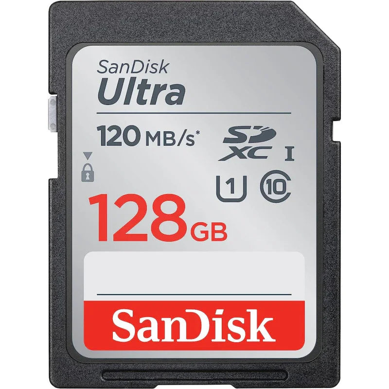 SanDisk 128GB Ultra SDXC UHS-I Memory Card - 140MB/s, C10, U1, Full HD, SD Card - SDSDUN4-128G-GN6IN - eBuy UAE