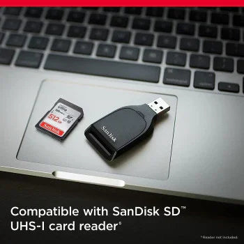 SanDisk 128GB Ultra SDXC UHS-I Memory Card - 140MB/s, C10, U1, Full HD, SD Card - SDSDUN4-128G-GN6IN - eBuy UAE