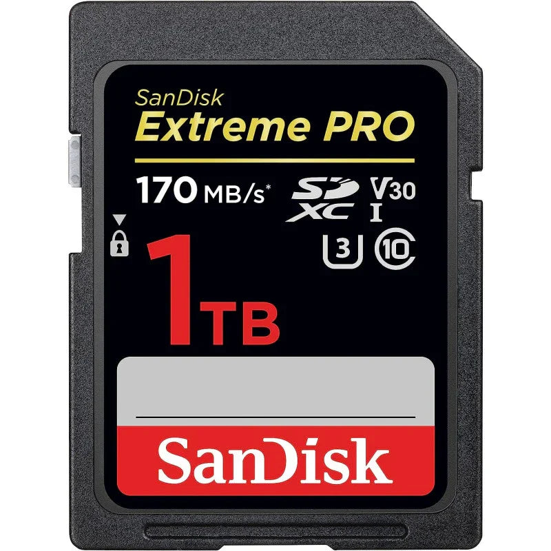 Sandisk 1Tb Extreme Pro Sdxc Uhs-I Card - C10, U3, V30, 4K Uhd, Sd Card - Sdsdxxy-1T00-Gn4In - eBuy UAE