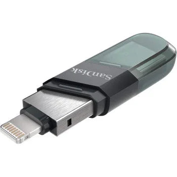 SanDisk 32GB iXpand Flash Drive Flip USB 3.1 Gen 1 for iPhone/iPad SDIX90N 032G GN6NN, Black - eBuy UAE