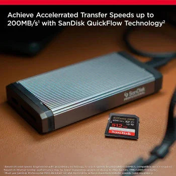 SanDisk 512GB Extreme PRO SDXC card + RescuePRO Deluxe, up to 200MB/s, UHS I, Class 10, U3, V30 SDSDXXD 512G GN4IN, Black - eBuy UAE