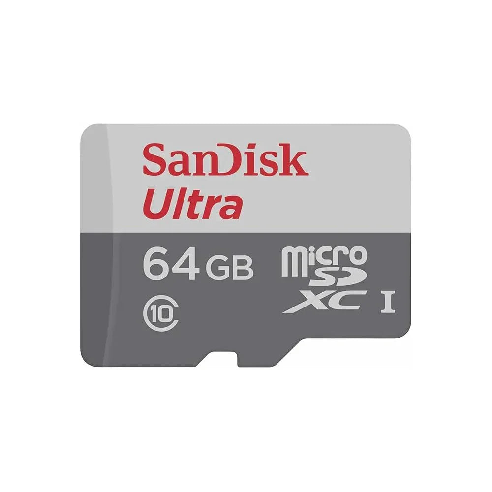 SanDisk 64 GB Class 10 Ultra Android MicroSDHC Memory Card and SD Adapter - eBuy UAE