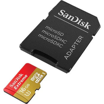 SanDisk Extreme 16 GB microSDHC Class 10 Memory Card up to 90 Mbps with U3 Ratings - eBuy UAE