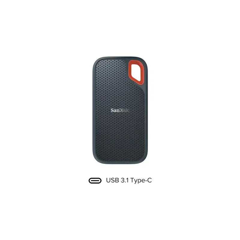 SanDisk Extreme Portable SSD - up to 1050MB/s Read and 1000MB/s Write Speeds, USB 3.2 Gen 2, 2-meter drop protection and IP55 resistance 2 TB - eBuy UAE