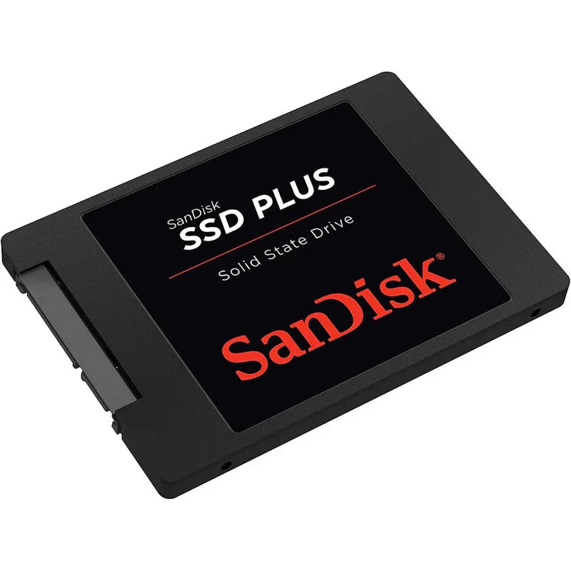 SanDisk SSD Plus interne SSD Festplatte 1 TB (schnelleres Hoch-, Herunterfahren und Laden, Lesegeschwindigkeit 535 MB/s, Schreibgeschwindigkeit 450 MB/s, stoŸfest) - eBuy UAE
