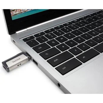SanDisk - SDDDC2-128G-G46 128GB Ultra Dual Drive USB Type-C USB-C, 3.1 Gray - eBuy UAE
