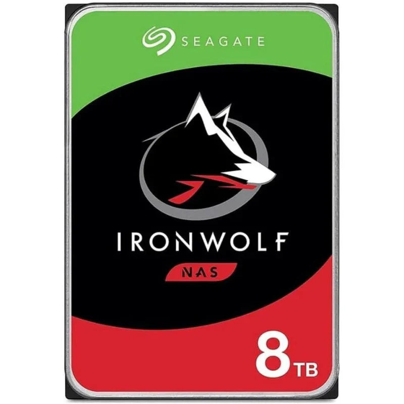 Seagate IronWolf ST8000VN004 Bulk Internal Hard Drive 8.9 cm (3.5 Inches) SATA III - eBuy UAE