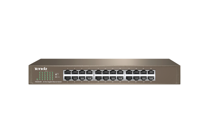 Tenda TEG1024D 24 Port Unmanaged Ethernet Switch | Plug & Play - eBuy UAE