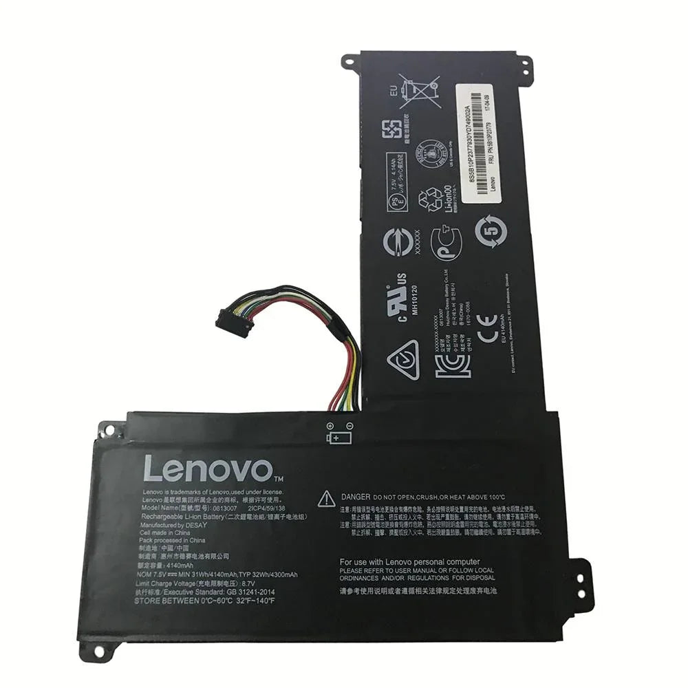 31Wh Original 0813007 Lenovo IdeaPad 120S Series Tablet, IdeaPad 110S-11IBR 5B10P23779 2ICP4/59/138 Laptop Battery - eBuy UAE