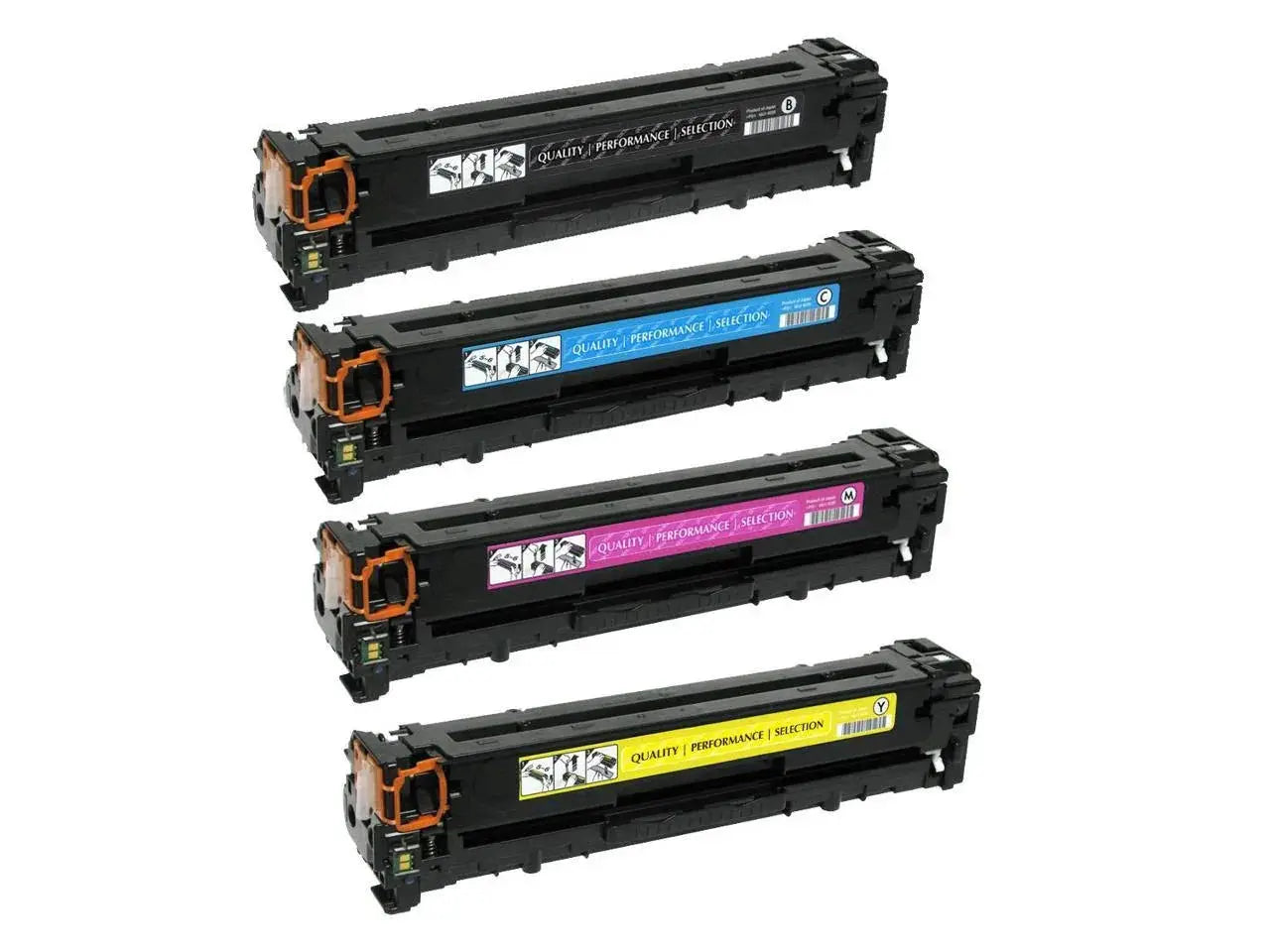 Compatible HP 131A Set (CF210, CF211A, CF212A, CF213A) Toner Cartridge For LaserJet Pro 200 Color M251n, M276n & LaserJet 200 M251nw, M276nw (B/C/M/Y) HP LaserJet M251nw/M276nw Printer Series - eBuy UAE