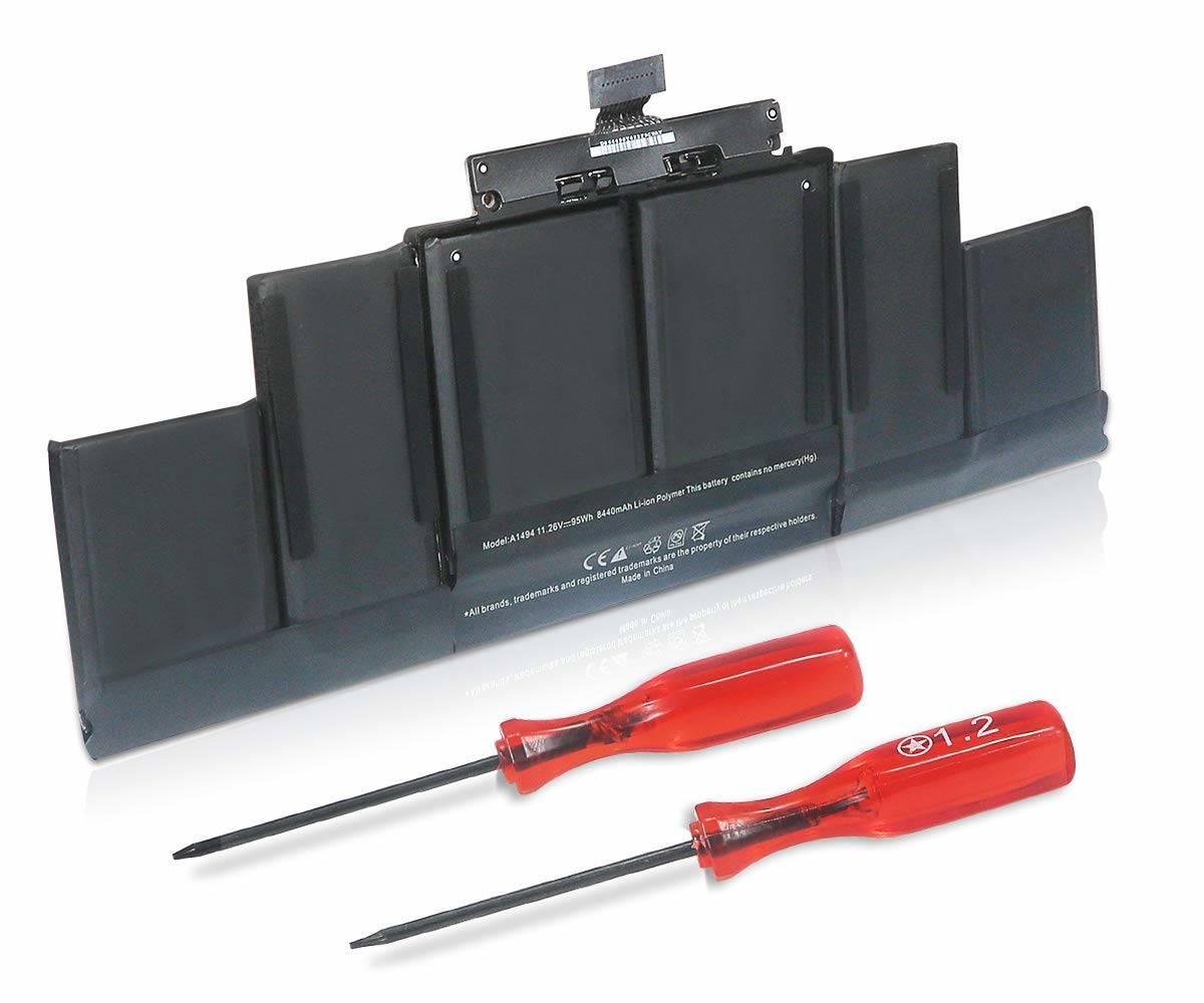 A1494 Apple MacBook Air A1398 ME293 ME294 Laptop Battery Retina (Late 2013 & Mid 2014) - eBuy UAE