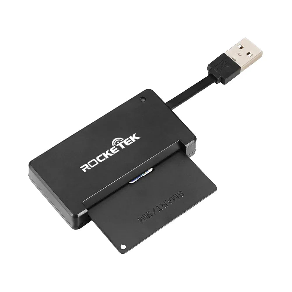 Laptop Computer USB 2.0 Smart Card Reader Cloner Connector Cardreader Adapter - eBuy UAE