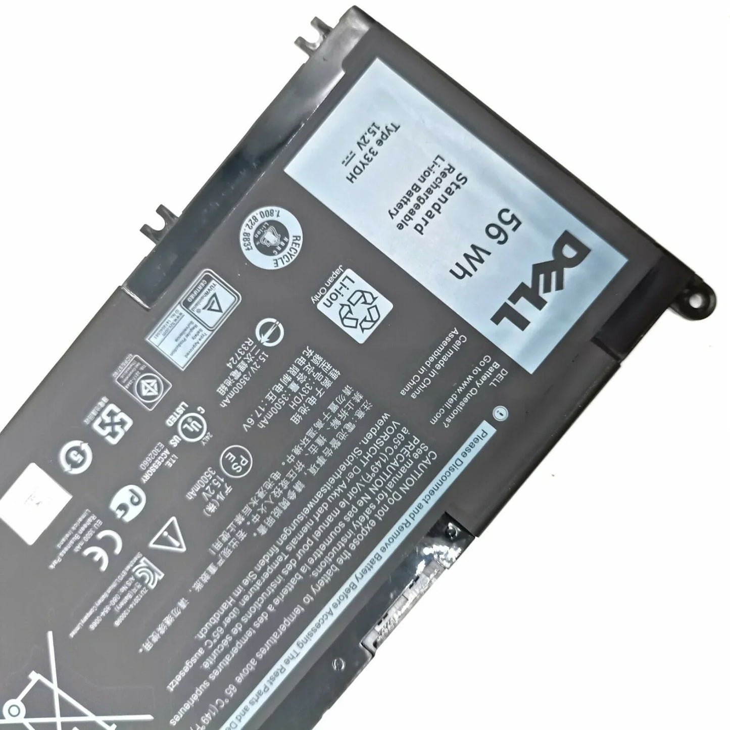 56Wh Original 33YDH PVHT1 99NF2 Dell Inspiron 15 7577, 17 7773 7778 7779 7786 3579 5587 7588 3590 3779 Laptop Battery - eBuy UAE