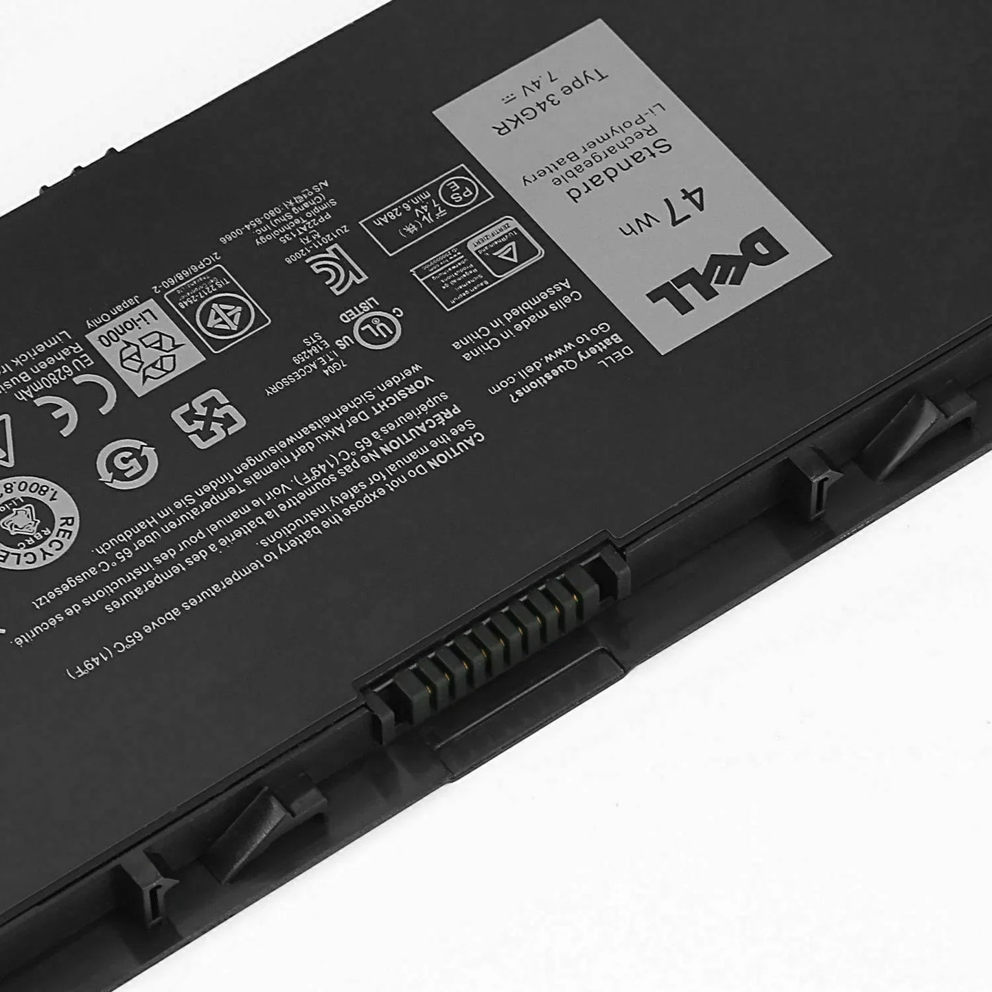 11.1V 34Wh 3 Cells Original PFXCR Dell Latitude E7440 T19VW 451-BBFY 451-BBFT 34GKR Ultrbook Rechargeable Battery - eBuy UAE